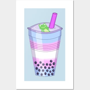 Trans Bubble Tea Posters and Art